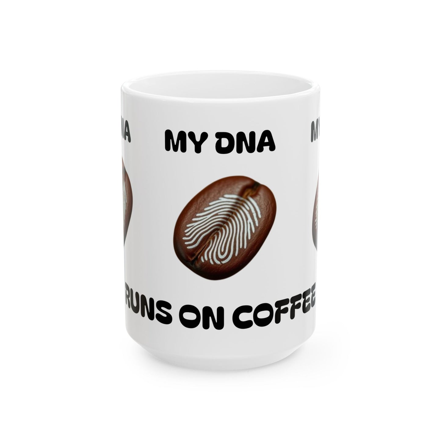 My DNA Fingerprints Ceramic Mug, (11oz, 15oz)