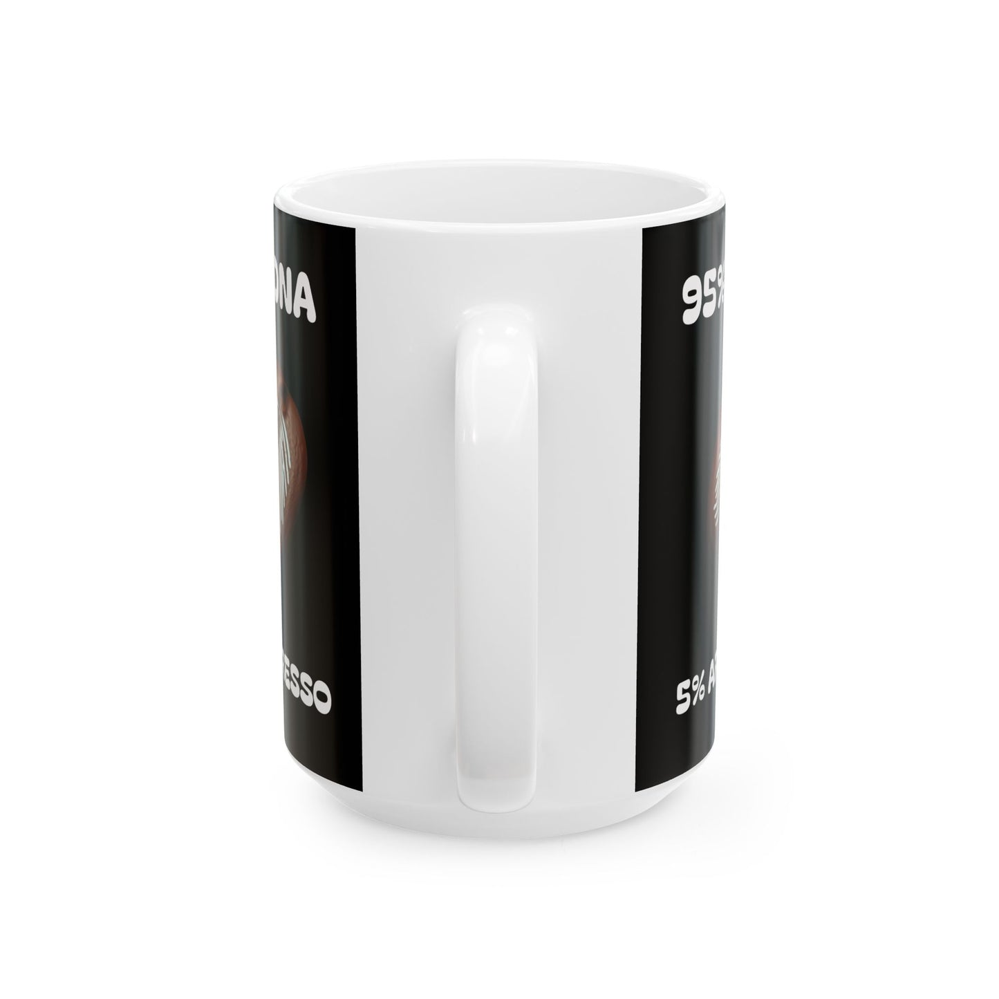 95% DNA Ceramic Mug, (11oz, 15oz)