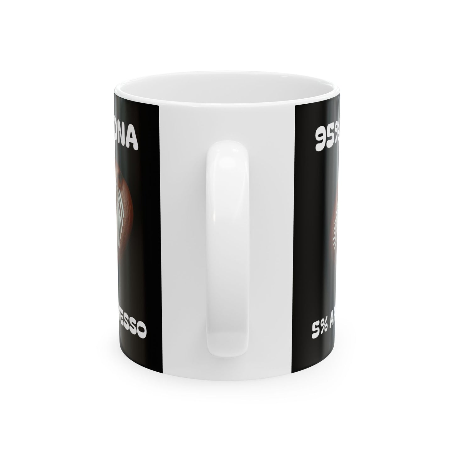 95% DNA Ceramic Mug, (11oz, 15oz)