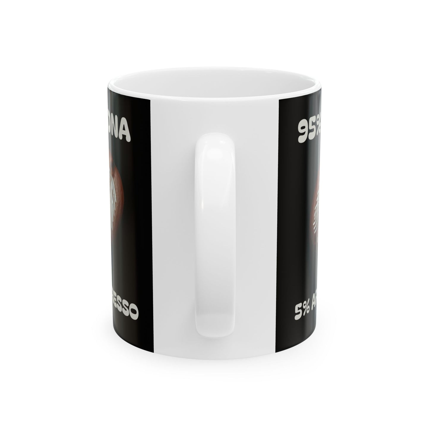 95% DNA Ceramic Mug, (11oz, 15oz)