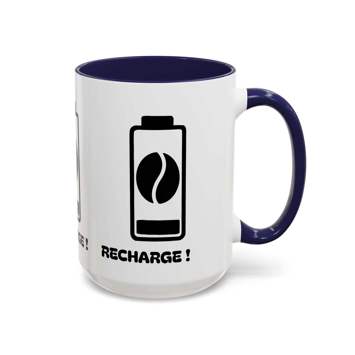 Recharge ! Accent Coffee Mug (11, 15oz)
