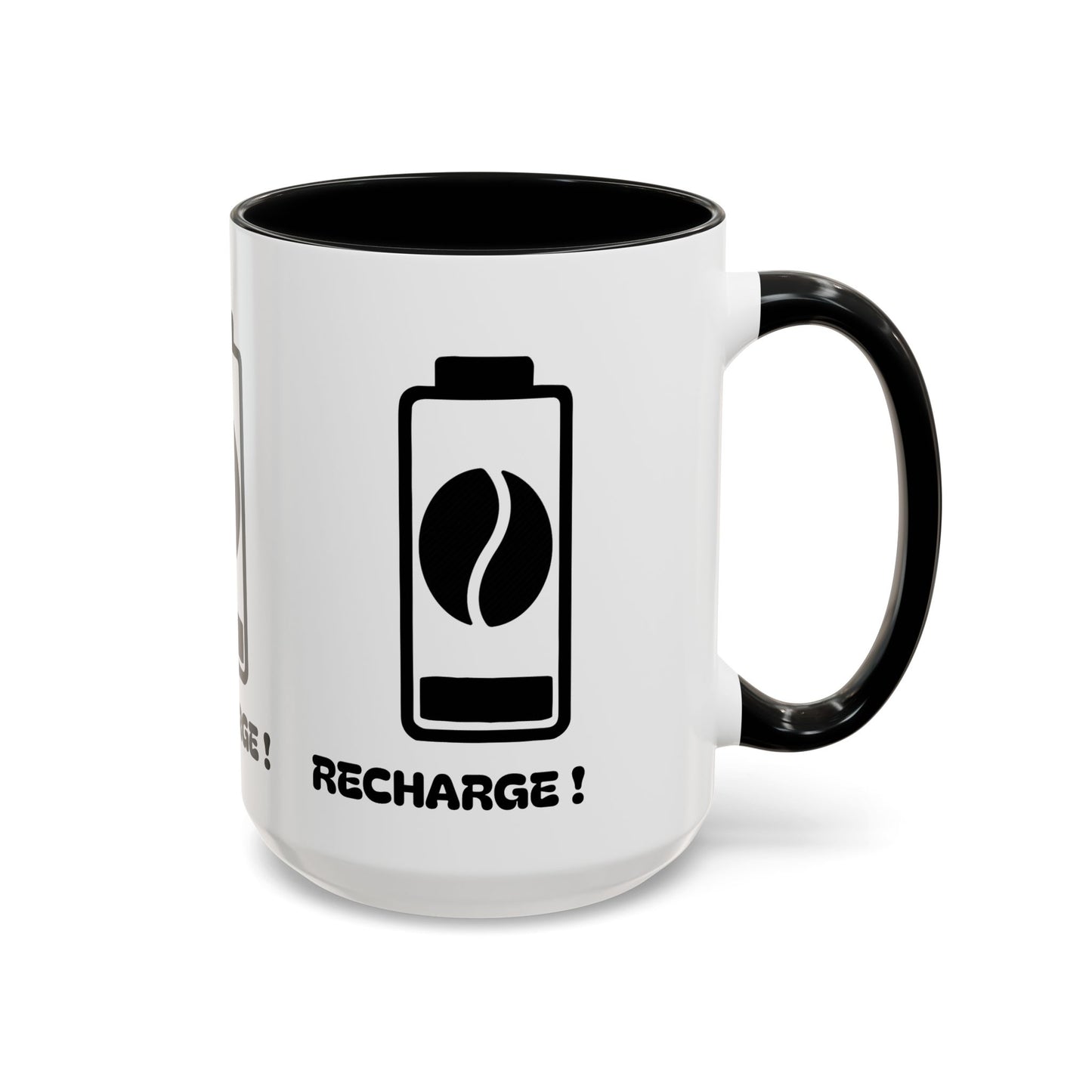 Recharge ! Accent Coffee Mug (11, 15oz)